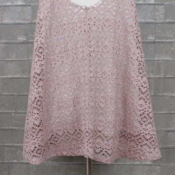 Anthropologue Deletta Purple Eyelet Tank Top - Picture 7 of 12